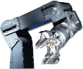 Robot arm made of titanium available for environment with high radiations