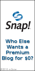 Snap! Website banner ad