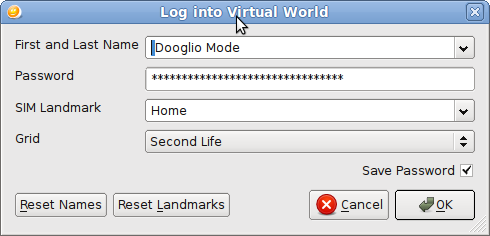 Login Window