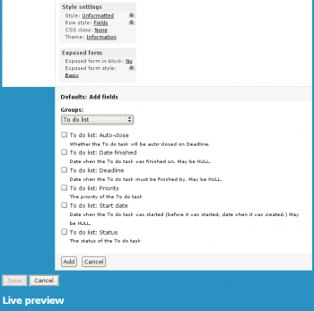 The To Do Views module adds many fields, arguments, sorting fields, filter fields, and relation fields to connect the To Do List items with nodes, users, and node revisions. The To Do Views module adds many fields, arguments, sorting fields, filter fields, and relation fields to connect the To Do List items with nodes, users, and node revisions.